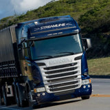 Lâmina Tapa Sol Superior Scania P G R Highline Streamline 2014 até 2018 - 5 Marias