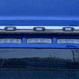 Lâmina Tapa Sol Superior Scania P G R Highline Streamline 2014 até 2018 - 5 Marias (Com Furação para Farois Auxiliares)
