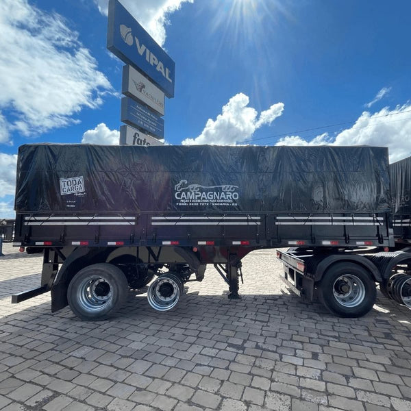 Lona de Vinil para caminhão para Bitrem 9,7 x 5,2 Metros (Impermeável)