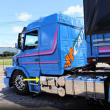 Acabamento Inox da Tampa de Proteção das Vavulas do Scania Cabine T R 113 - Liza