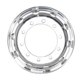 Roda de caminhão em Alumínio XBRI 22,5X8,25 10X335 mm forjada e polida