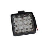 Farolete Quadrado Worklight Bivolt 16 Leds 48 Watts
