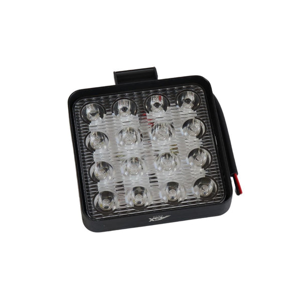 Farolete Quadrado Worklight Bivolt 16 Leds 48 Watts
