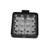 Farolete Quadrado Worklight Bivolt 16 Leds 48 Watts