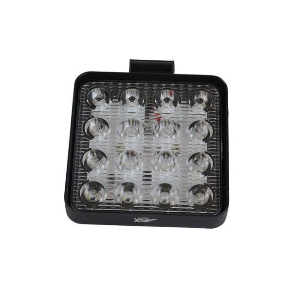 Farolete Quadrado Worklight Bivolt 16 Leds 48 Watts