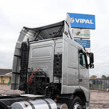Defletor De Ar Volvo FH Cabine Baixa até 2014 Completo - Rodoplast