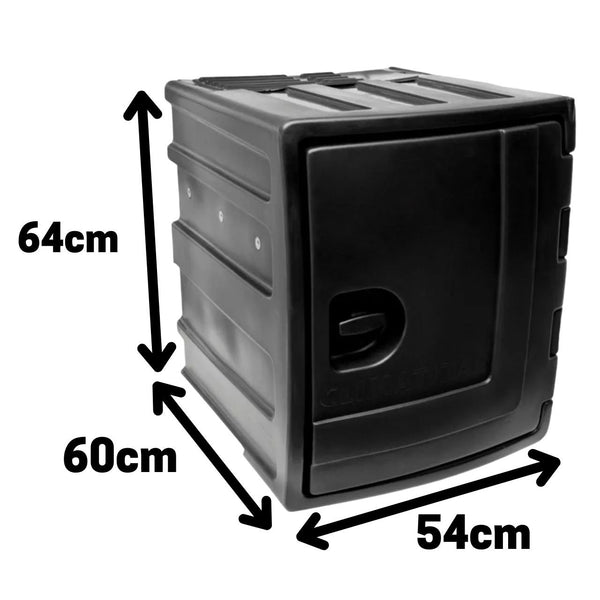 Geladeira Caminhão Externa 84 Litros 12v 24v Preta Climatizar
