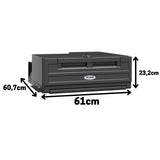 Geladeira Interna 37 Litros Gaveta 12v 24v Elber