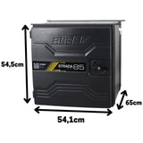 Geladeira Caminhão Externa 85 Litros Big 12v 24v Elber - Bege