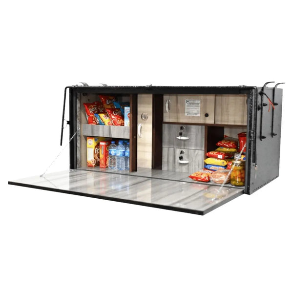 Caixa de Comida para Caminhão 1,26m para Conforto e Organização na Cabine – PC Cozinhas