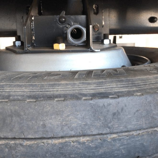Suporte Estepe Truck 23 Toneladas Roda 10 Furos Para Carroceria