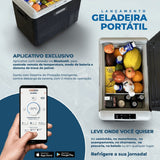 Geladeira Interna 50 Litros 12v 24v 110v 220v Climatizar