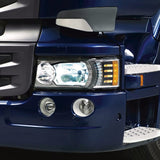 Capa do Farol e Sinaleira Acrílico Scania P G R Highline Streamline 2013 a 2018 com Dobradiças