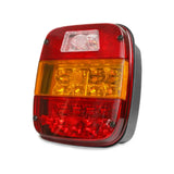 Lanterna Traseira LED Bivolt Lente Lisa