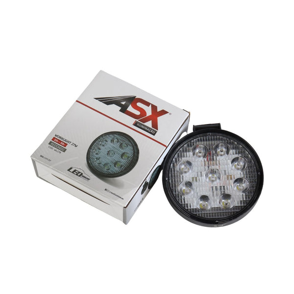 Led Redondo Worklight Bivolt 9 Leds 27 Watts