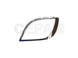 Aro Farol DAF XF 106 (cromado) Lado Esquerdo - foto do fabricante Cepam