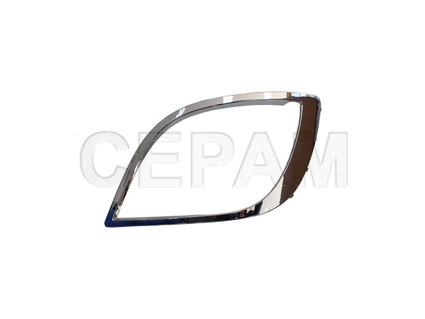 Aro Farol DAF XF 106 (cromado) Lado Esquerdo - foto do fabricante Cepam