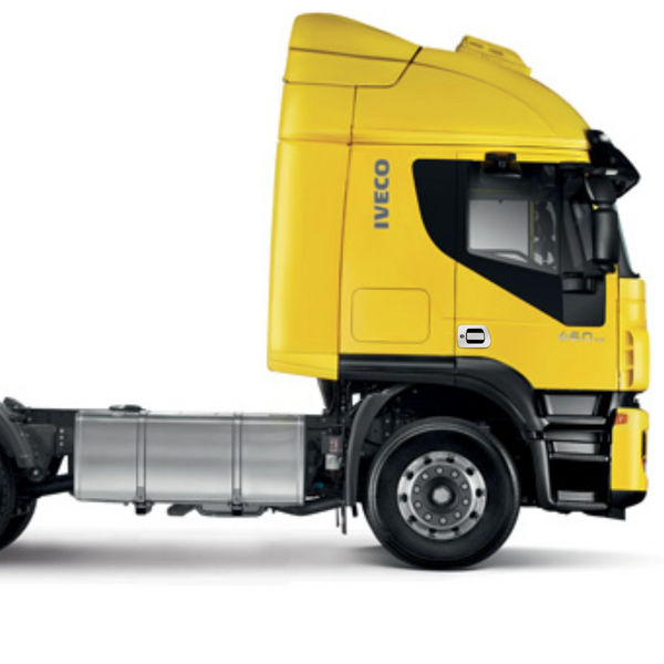 Acabamento de Maçaneta em Inox para Caminhão Iveco Stralis