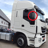 Vidro com Base do Espelho Retrovisor Inteiro Iveco Hi-Way Tector 9.190 11.190 - Convexo