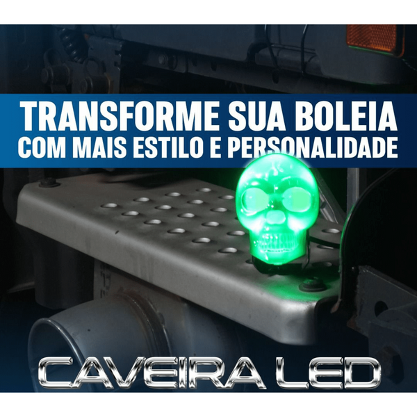 Caveira LED RGB Bivolt