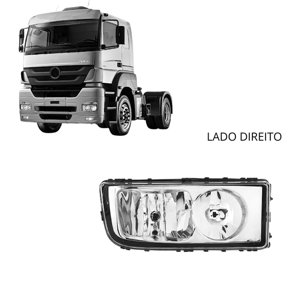 Farol Principal - Mercedes-Benz Axor (Modelos Compatíveis na Descrição)
