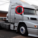 Vidro com Base do Espelho Retrovisor Bifocal Mercedes-Benz LS Atron - Média