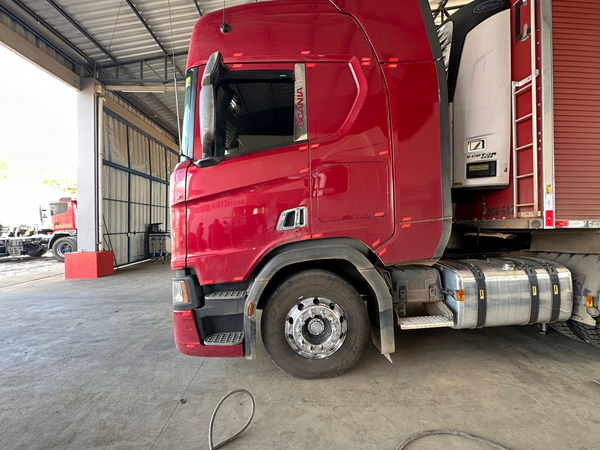 Acabamento Paralama Cabine Dianteiro Scania NTG - 770 mm