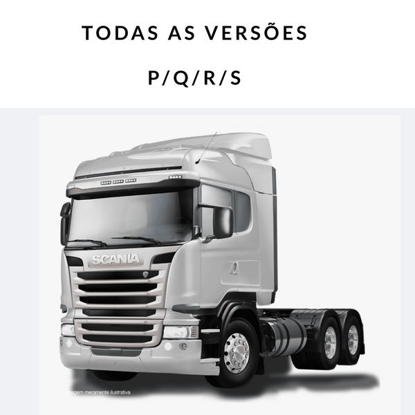 Lanterna do Tapa-sol com LED Cristal – Scania NTG (Modelos Após 2019)