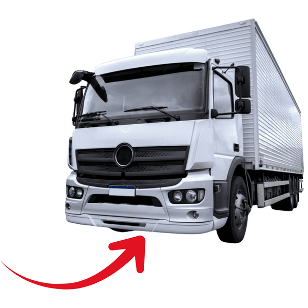 Spoiler Mercedes-Benz Atego 2024 - Rodoplast