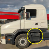 Estribo Caixa Bateria Scania T 124 - Lado Esquerdo