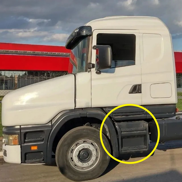 Estribo Caixa Bateria Scania T 124 - Lado Esquerdo