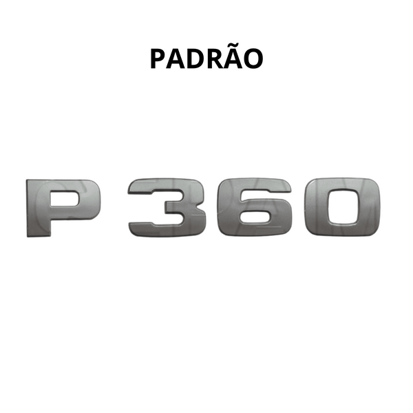 Letreiro Scania NTG 2019+ Grade Frontal Padrão Cromado