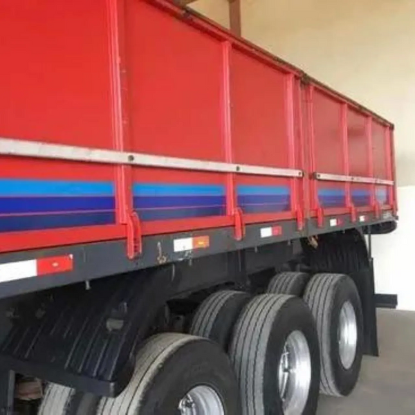 Faixa Adesivo para Carreta 4 Eixos do Scania 113