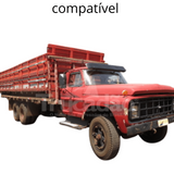 Jogo de Espelho Retrovisor Completo Plano - Compatível com Ford F-600 / F-6000 / F-7000 / F-8000 / F-8500 / F-11000 / F-13000 / F-14000 / F-19000 / F-2100