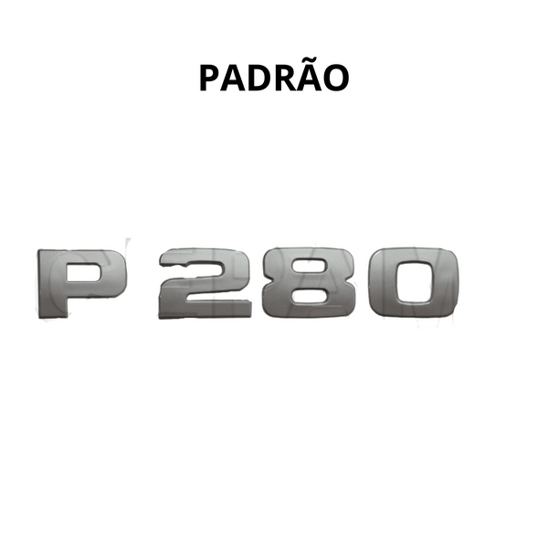 Letreiro Scania NTG 2019+ Grade Frontal Padrão Cromado
