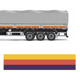 Faixa Adesivo para Carreta do Scania 112 - 4 Eixos