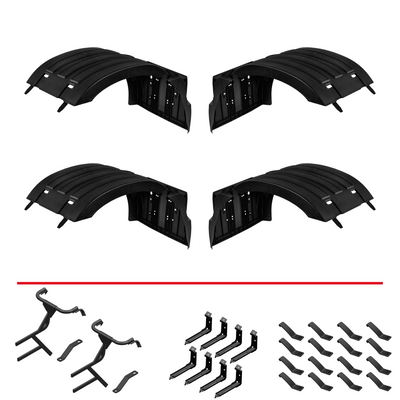 Kit Adaptação Para-lama Completo Volvo New FH - 2015 em diante