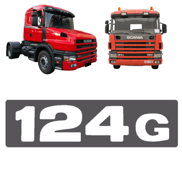 Emblema Cabine Scania 124G