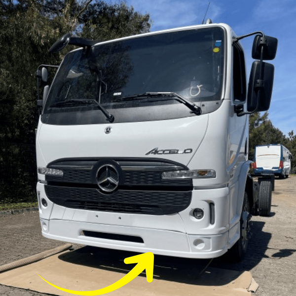 Spoiler Mercedes-Benz Accelo 2024 - Rodoplast