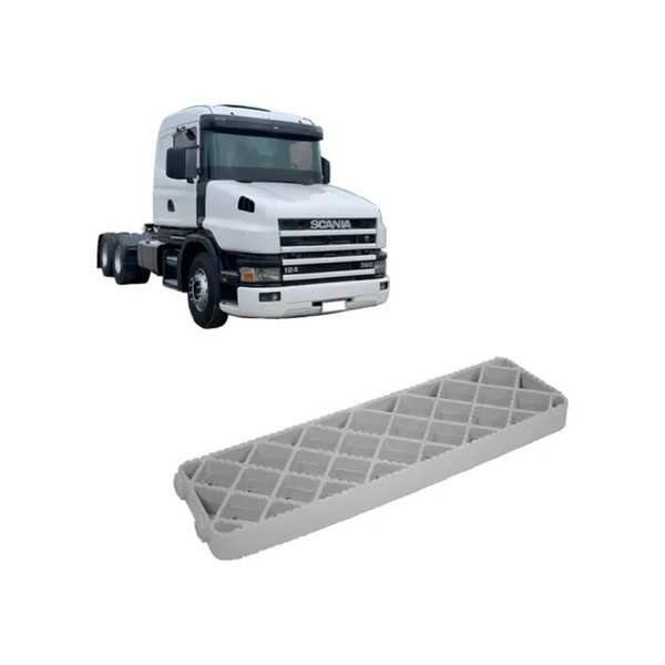 Pisante de alumínio central e inferior compatível Scania T 124