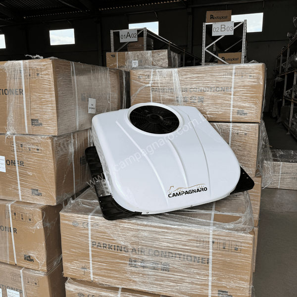 Ar-Condicionado de teto para Caminhão 12 Volts Inverter 2930w 10.000 BTU/H
