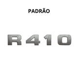 Letreiro Scania NTG 2019+ Grade Frontal Padrão Cromado