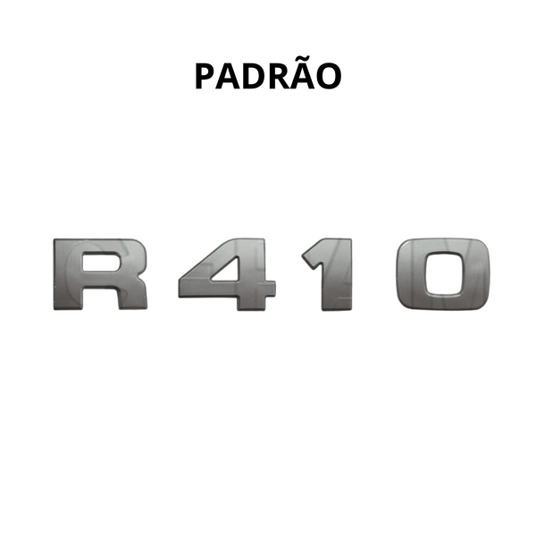 Letreiro Scania NTG 2019+ Grade Frontal Padrão Cromado