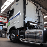 Escapamento Cromado Volvo Fh 2015 a 2017 - 5” Com Silencioso - Euro 5 - Lado Esquerdo