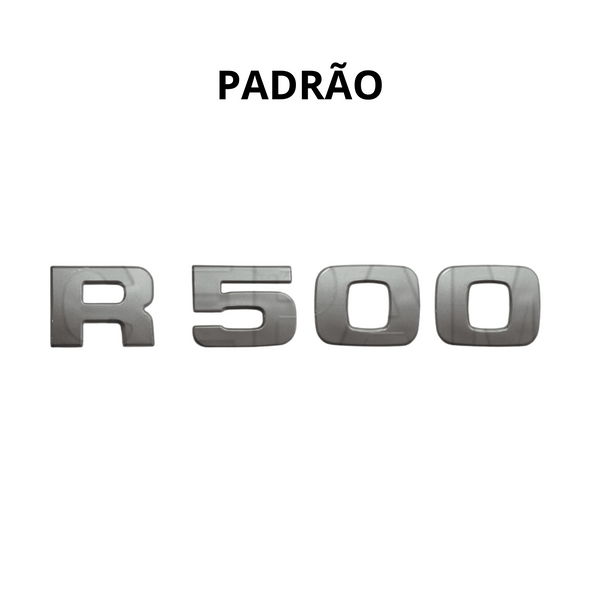 Letreiro Scania NTG 2019+ Grade Frontal Padrão Cromado