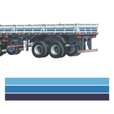 Faixa Adesivo para Carreta 4 Eixos do Scania 113