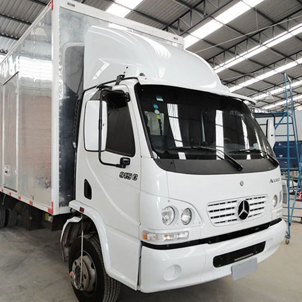 Lâmina Tapa Sol Mercedes-Benz Accelo BL Fibras