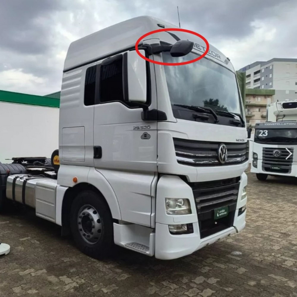 Espelho Retrovisor de Rampa Frontal TGX Meteor