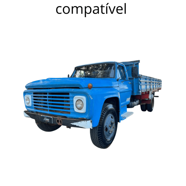Jogo de Espelho Retrovisor Completo Plano - Compatível com Ford F-600 / F-6000 / F-7000 / F-8000 / F-8500 / F-11000 / F-13000 / F-14000 / F-19000 / F-2100