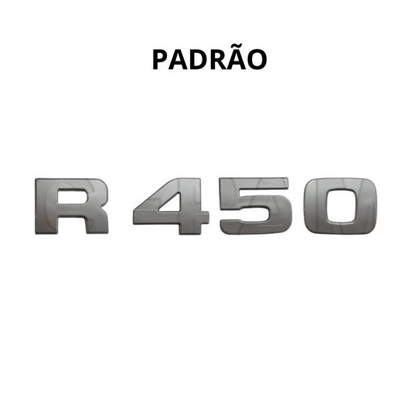 Letreiro Scania NTG 2019+ Grade Frontal Padrão Cromado